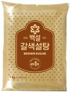 백설 갈색설탕(1kg) 실물 상품 이미지
