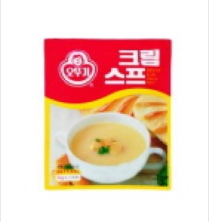오뚜기 크림스프(80g) 실물 상품 이미지