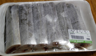갈치(냉동, 100g) 실물 상품 이미지