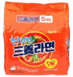 삼양라면(5개입) 실물 상품 이미지