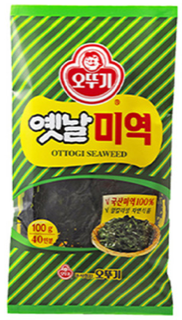 오뚜기 옛날 미역(100g) 실물 상품 이미지