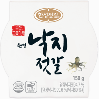 한성 낙지젓갈(150g) 실물 상품 이미지