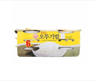 오뚜기밥(6개입) 실물 상품 이미지