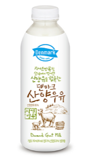 덴마크 산양우유(750ml) 실물 상품 이미지