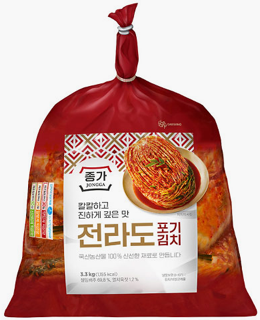 종가 전라도 포기김치(2.8kg) 실물 상품 이미지