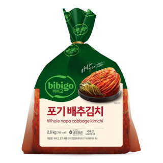 비비고 포기배추김치(2.6kg) 실물 상품 이미지