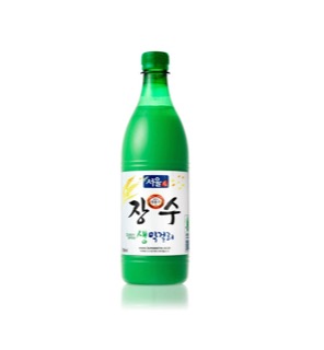 서울장수생막걸리(750ml) 실물 상품 이미지