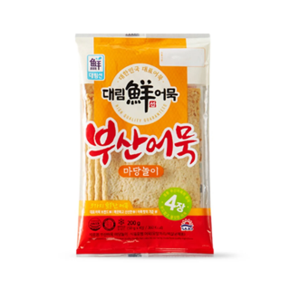 대림선어묵 부산어묵 마당놀이(200g) 실물 상품 이미지