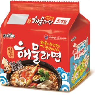 일품 해물라면(5개입) 실물 상품 이미지