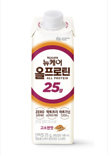 뉴케어 올프로틴 고소한맛(245ml) 실물 상품 이미지