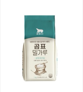 곰표 밀가루 중력다목적용(1kg) 실물 상품 이미지