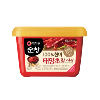 순창 100% 현미 태양초 찰고추장(500g) 실물 상품 이미지