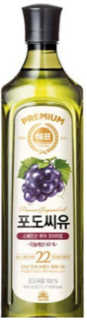 해표 포도씨유(900ml) 실물 상품 이미지