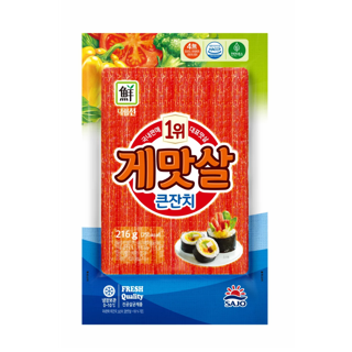 대림 게맛살 큰잔치(216g) 실물 상품 이미지