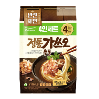 풀무원 정통가쓰오우동(4인) 실물 상품 이미지