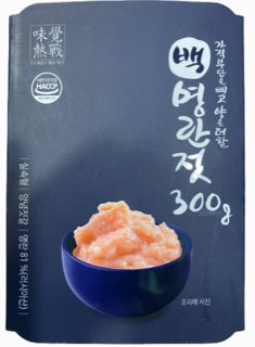 정성식품 백명란젓(300g) 실물 상품 이미지
