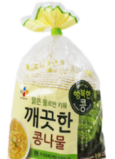 CJ 행복한콩 안심아삭 콩나물(380g) 실물 상품 이미지