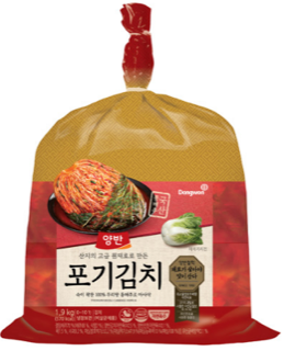 양반 포기김치(1.9kg) 실물 상품 이미지