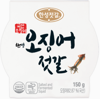 한성 오징어젓갈(150g) 실물 상품 이미지