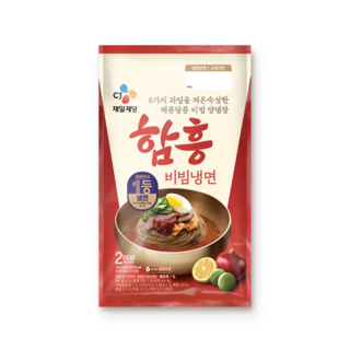 CJ 함흥 비빔냉면(2인) 실물 상품 이미지