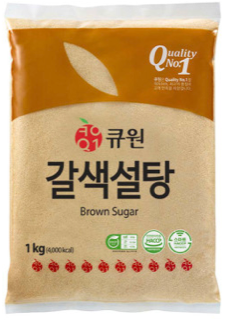 큐원 갈색설탕(1kg) 실물 상품 이미지