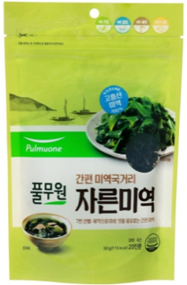 풀무원 자른미역(50g) 실물 상품 이미지
