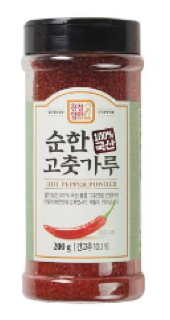 친정엄마 순한 고춧가루(200g) 실물 상품 이미지