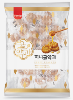 삼립 미니꿀약과(500g) 실물 상품 이미지