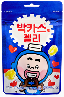 박카스맛 젤리(50g) 실물 상품 이미지