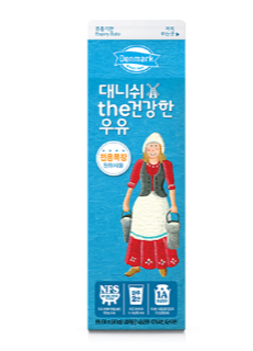 덴마크 대니쉬우유 오리지널(900ml) 실물 상품 이미지