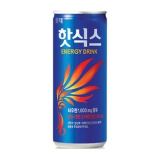 롯데 핫식스(250ml) 실물 상품 이미지