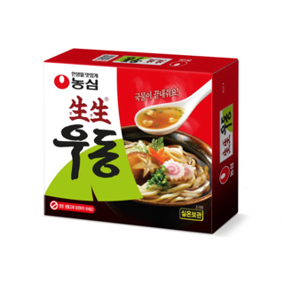 농심 생생우동(1개입) 실물 상품 이미지