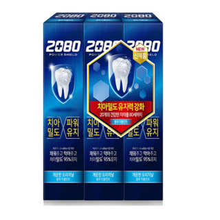 2080 파워쉴드 블루더블민트(3개) 실물 상품 이미지