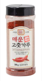 친정엄마 매운 고춧가루(200g) 실물 상품 이미지